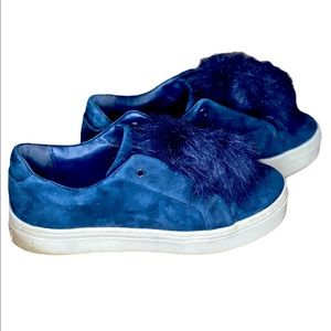 Sam Edelman platform suede sneakers